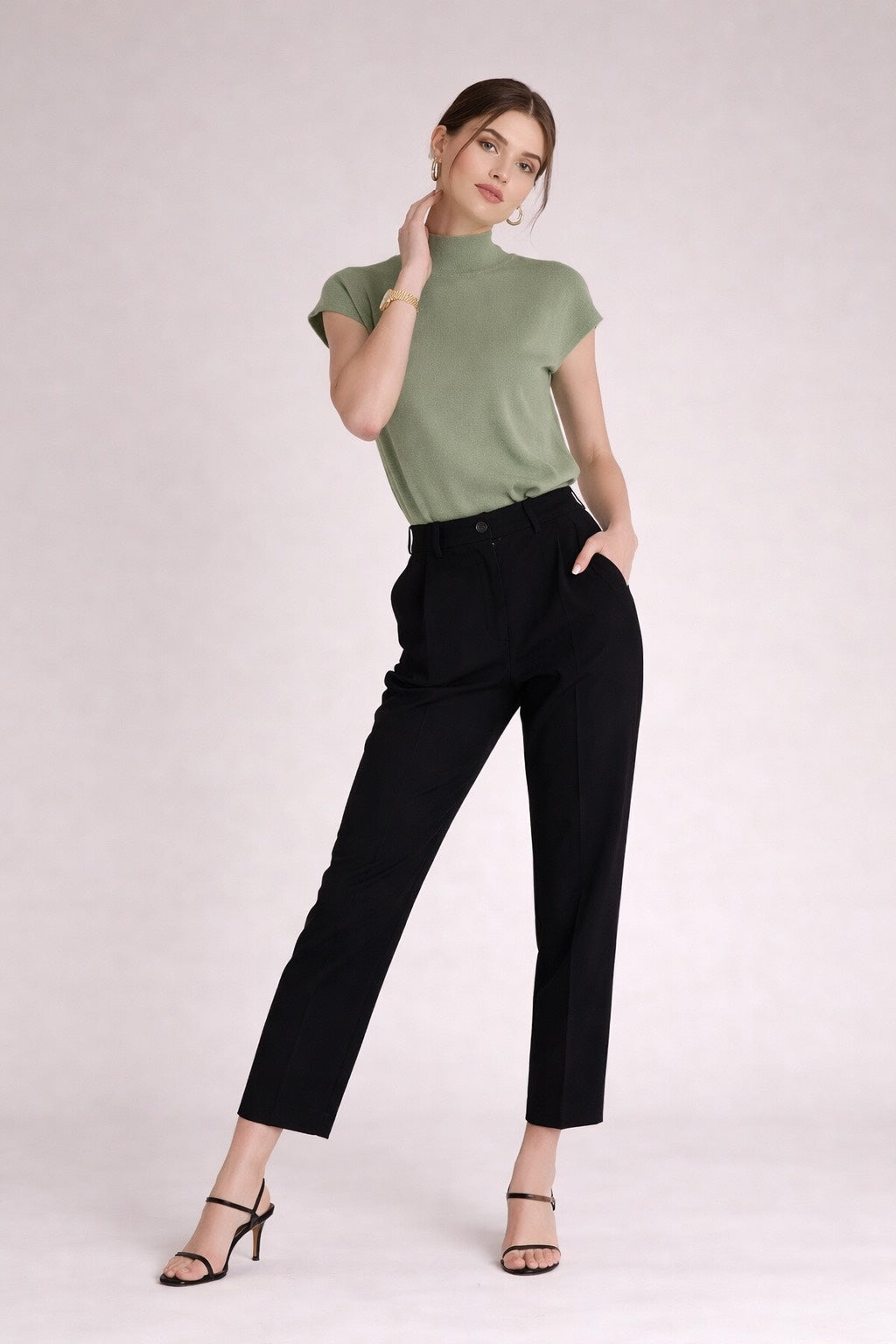 Sloane Mock-Neck Top
