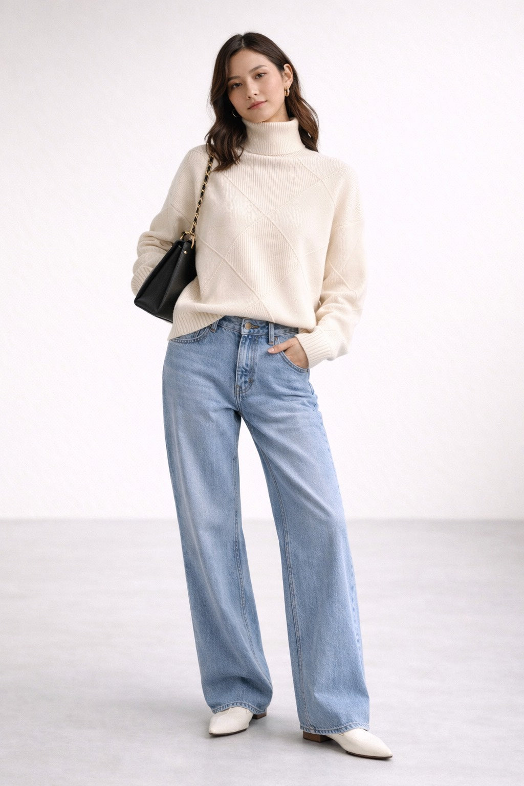 Arlo Diamond Knit