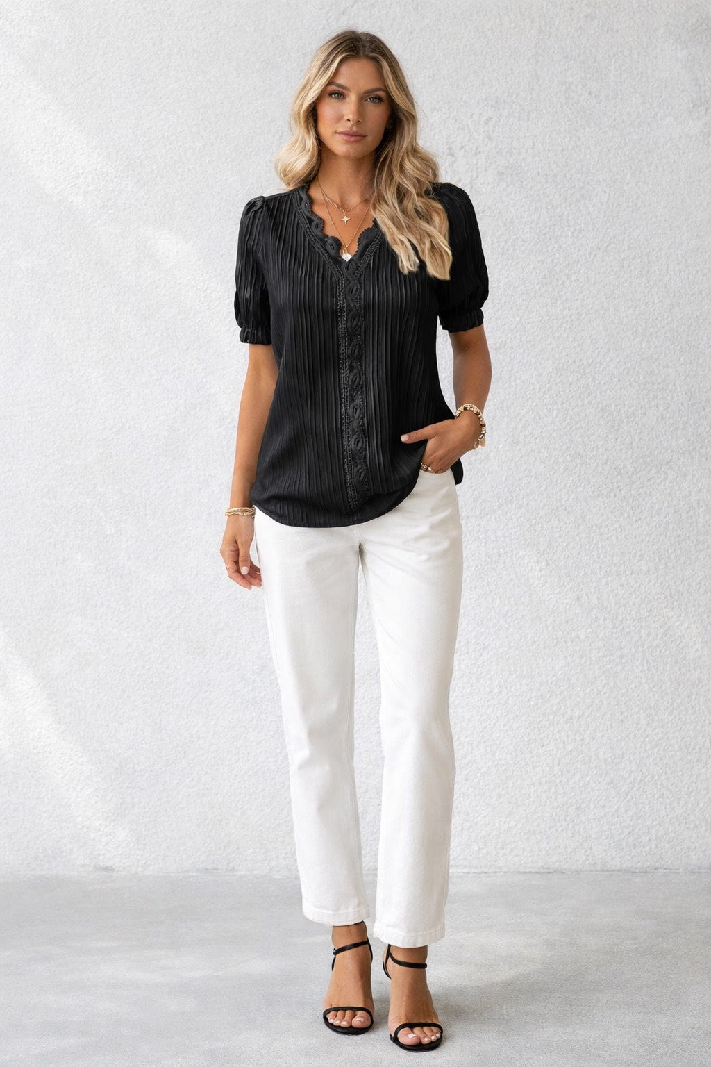 Celeste Lace Blouse
