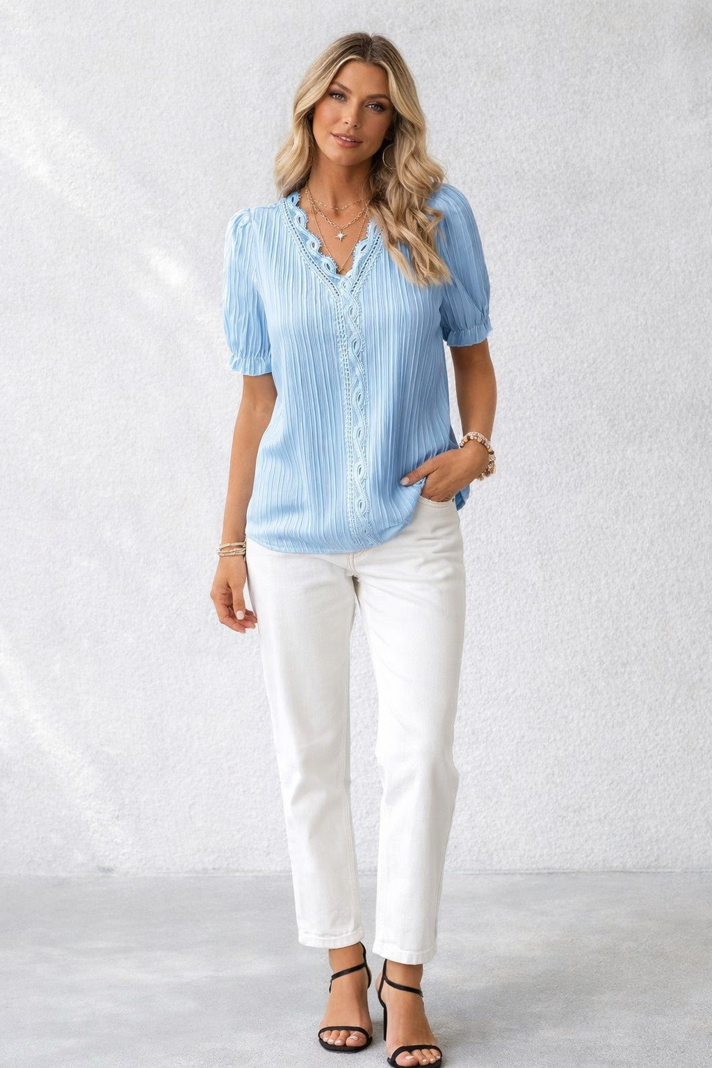 Celeste Lace Blouse