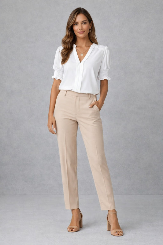Camille Puff Blouse