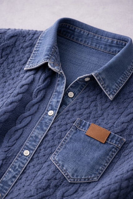 Amelie Denim Knit