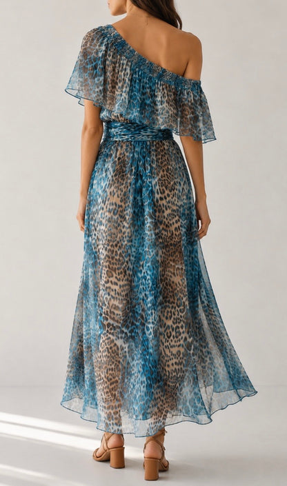 Celine Chiffon Maxi Dress