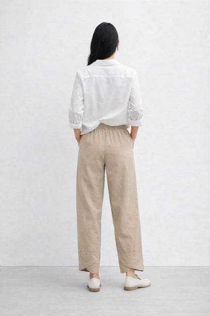 Alba Cotton-Blend Trousers