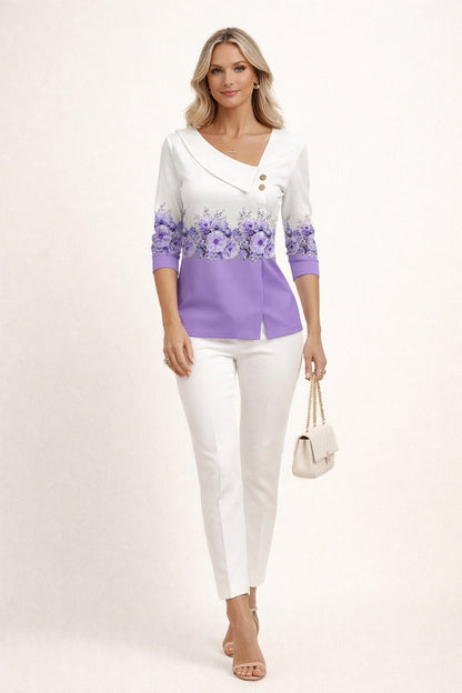 Elara Floral Blouse