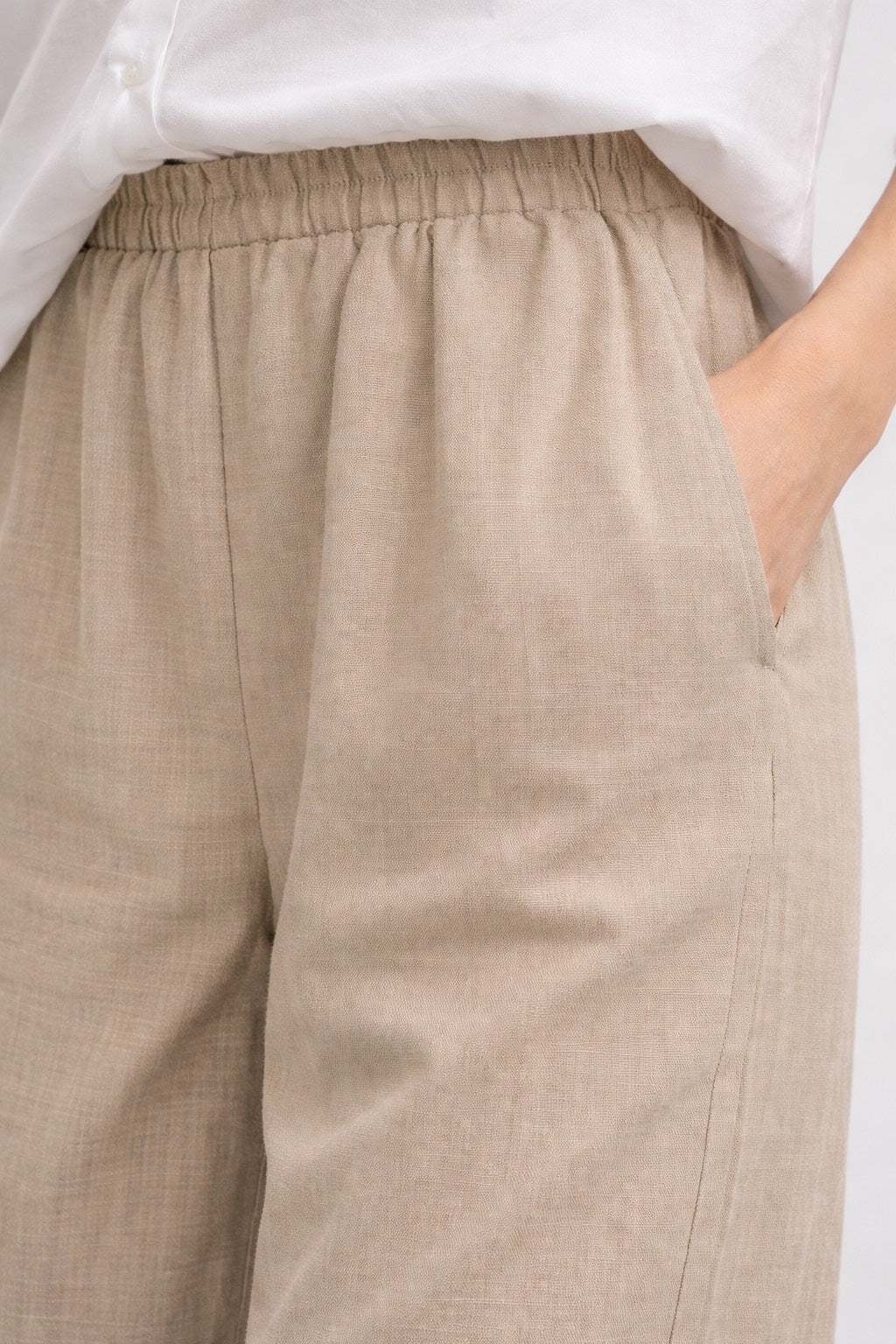Alba Cotton-Blend Trousers