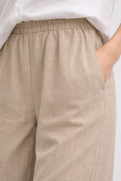 Alba Cotton-Blend Trousers