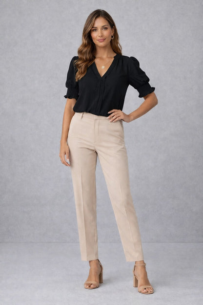 Camille Puff Blouse