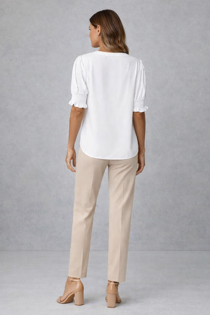 Camille Puff Blouse