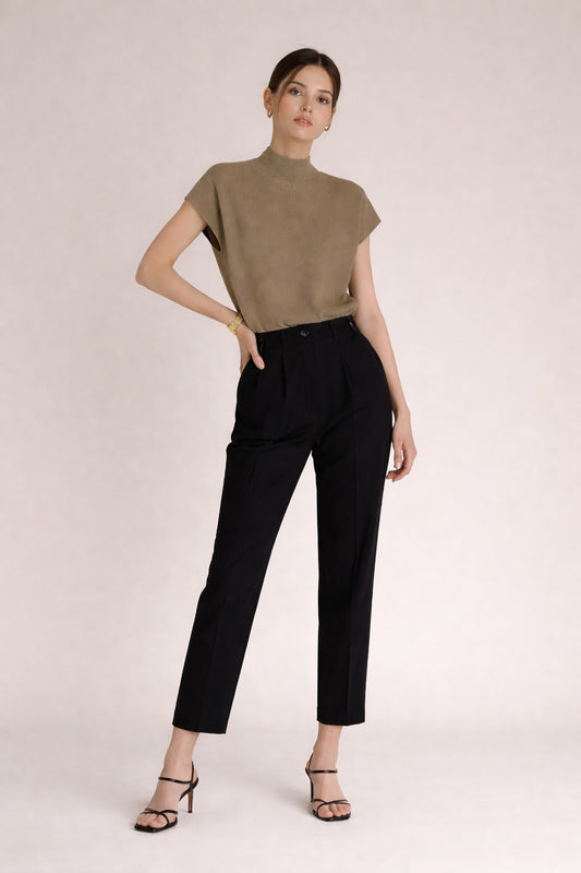 Sloane Mock-Neck Top