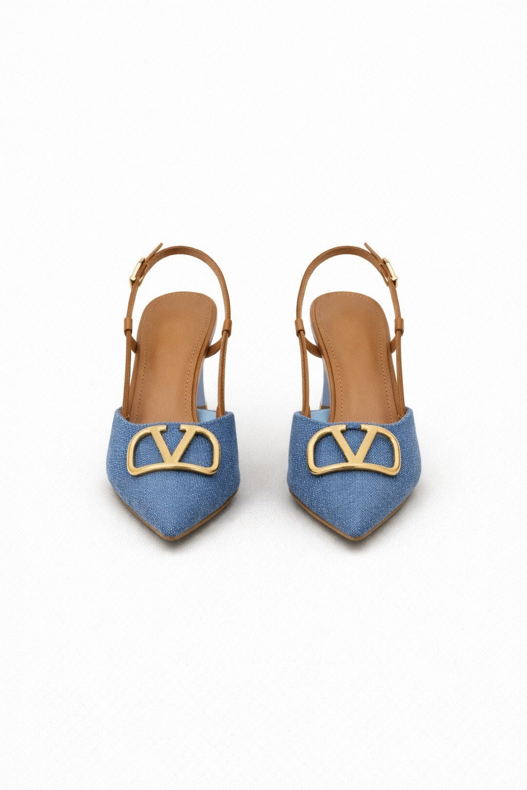 Viviane Denim Heels