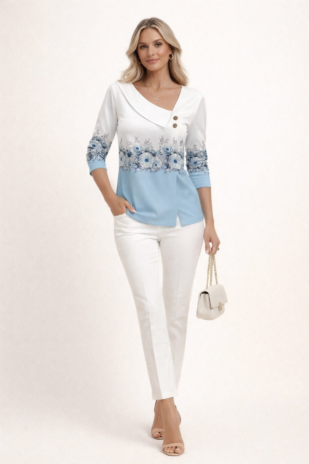 Elara Floral Blouse