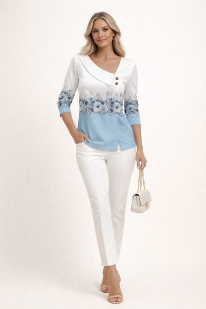 Elara Floral Blouse