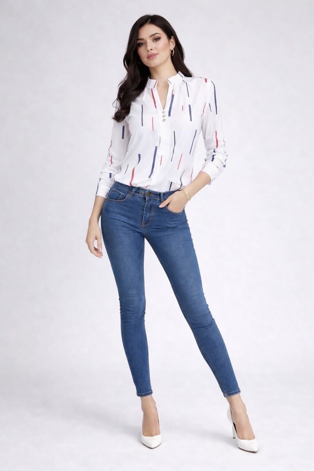 Eloise Line Blouse