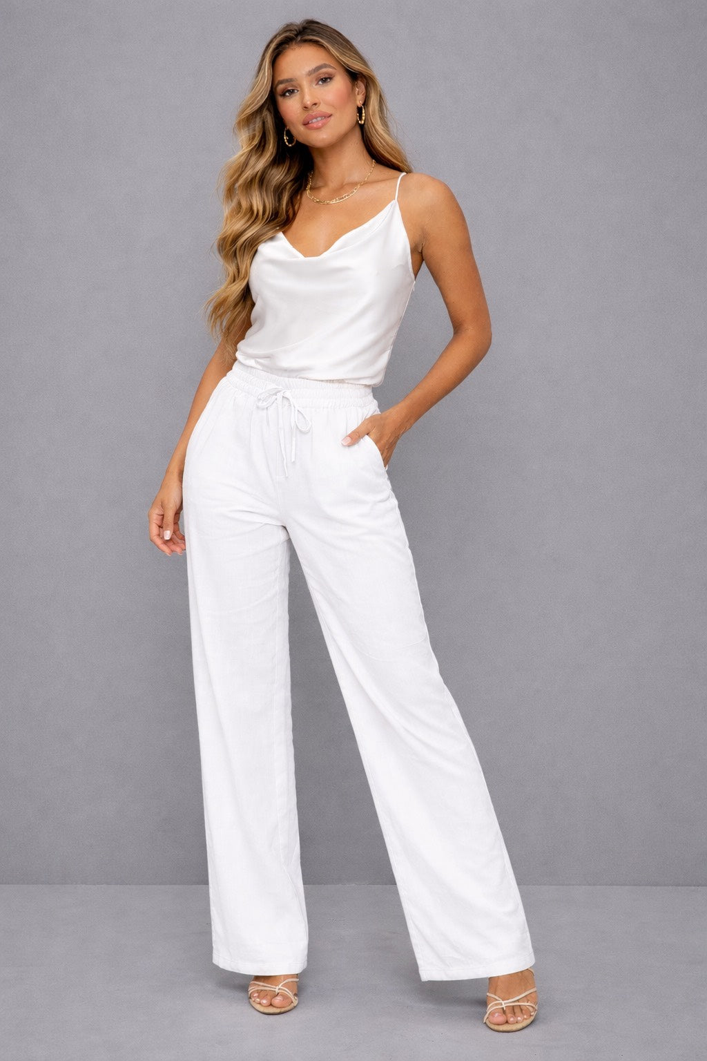 Capri Linen Pants