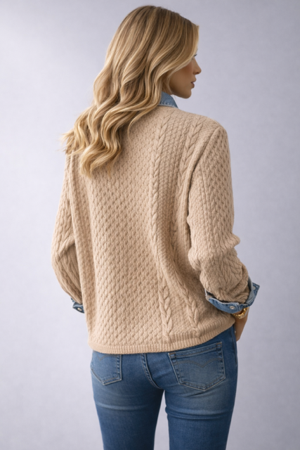 Amelie Denim Knit